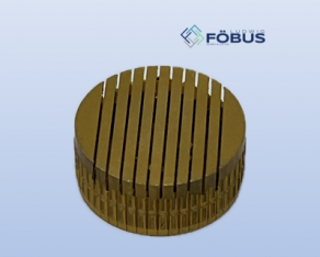 Brass slotted vents conical 0.3